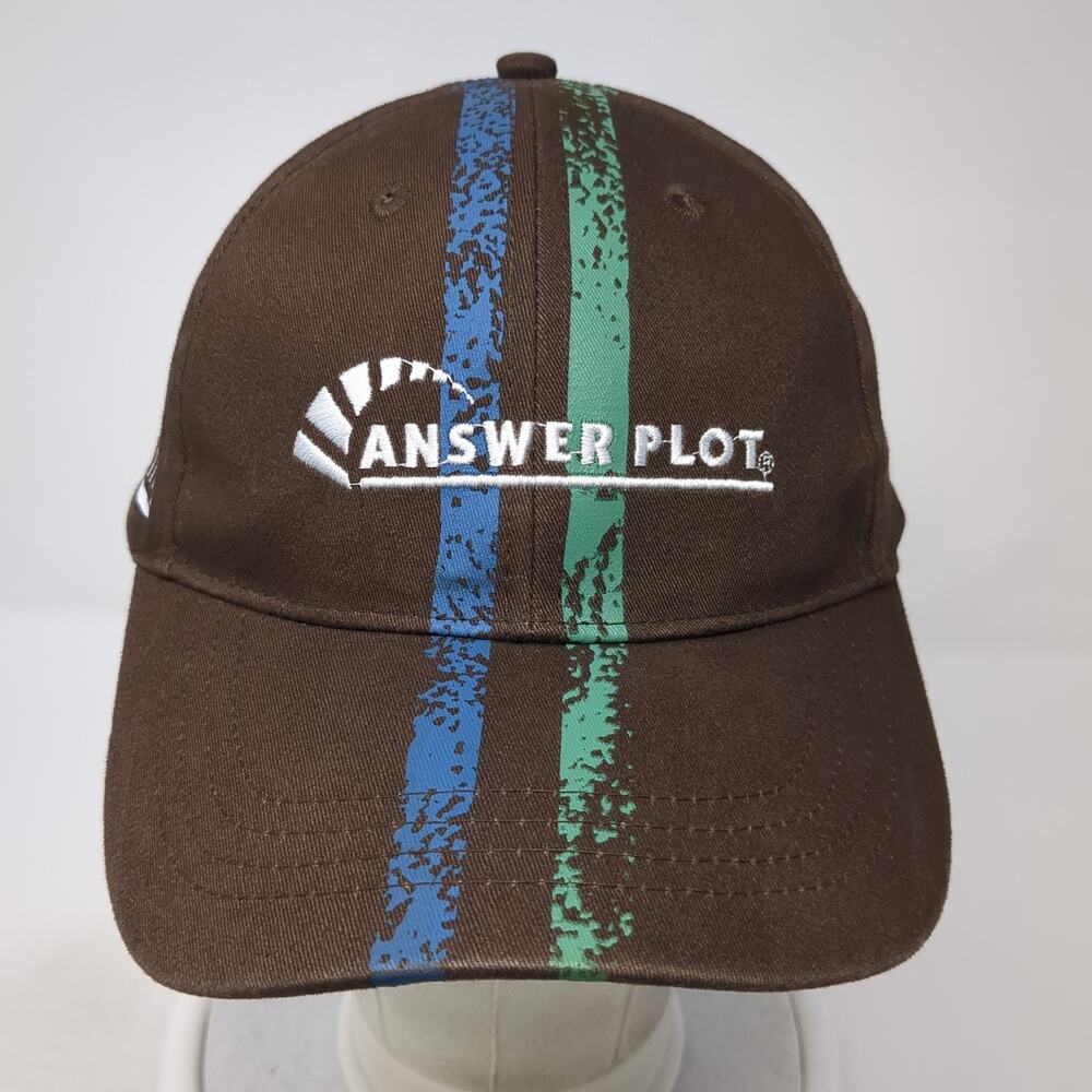 Answer Plot Strapback Hat Brown One Size Growing … - image 2